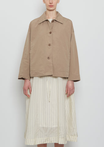 Juliette Cotton Blend Jacket — Jute