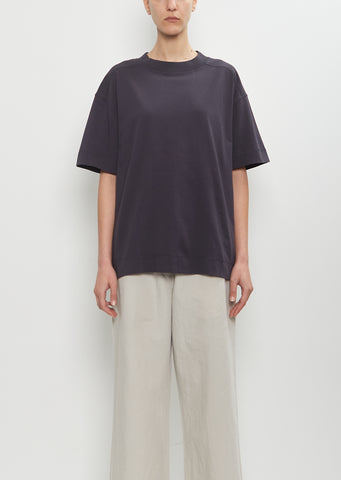 Cotton Relaxed T-Shirt — Ink
