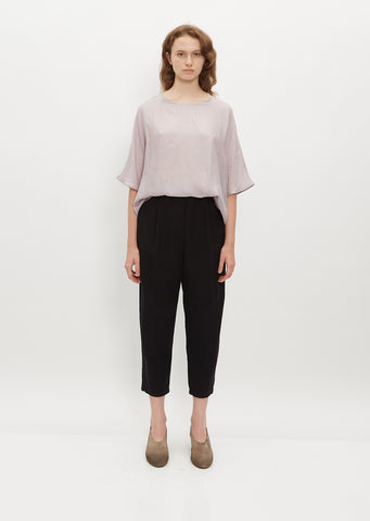 Tapered Trouser — Black