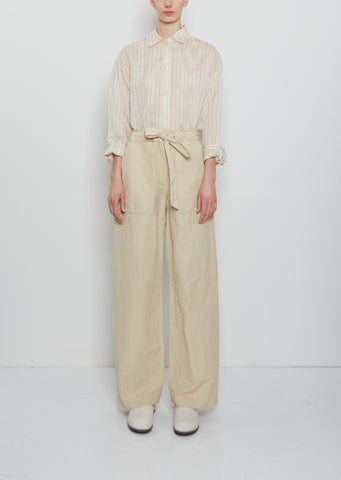 Row Cotton Linen Pant