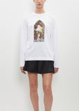 Stained Glass Print Long Sleeve T-Shirt