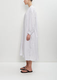 Cotton Lace Surplice Dress