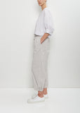 Cotton String Belt Trousers