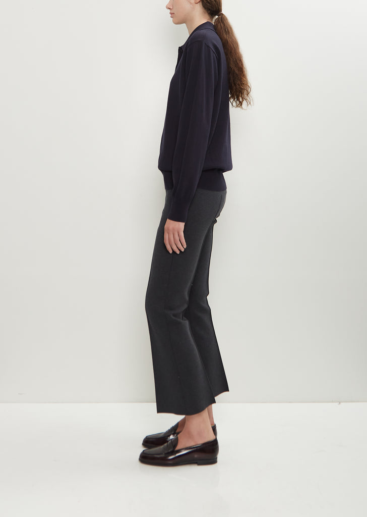 Sid Wool Cotton Knit Polo