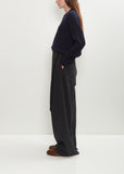 Wool Wide Trousers