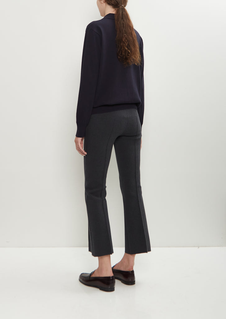 Sid Wool Cotton Knit Polo