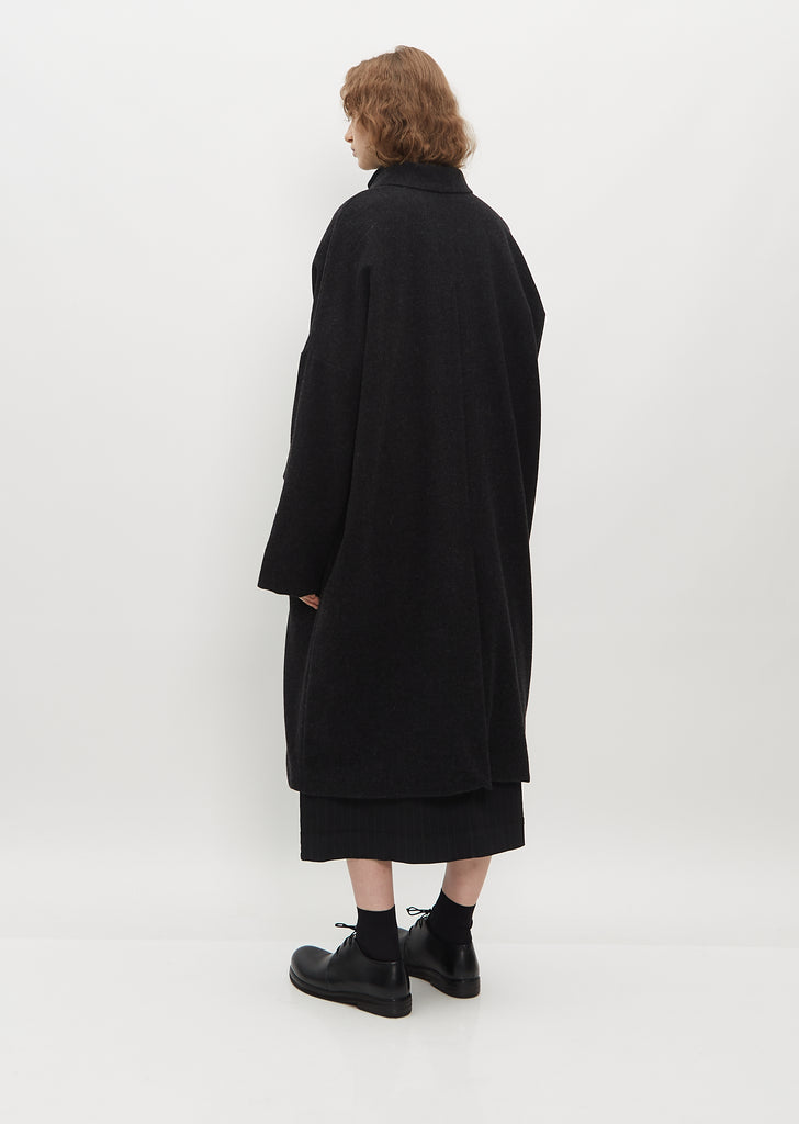 Wool and Cashmere Loose Coat
