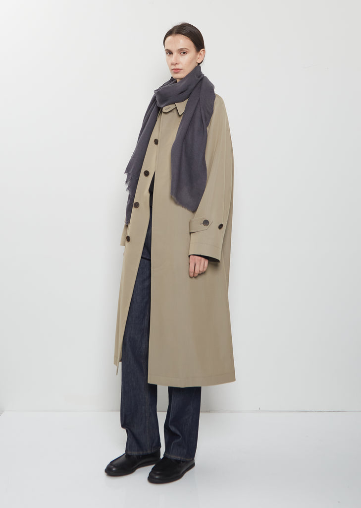 Ring Cashmere Stole — Moonless Night