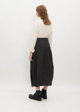 Inox Cotton and Virgin Wool Skirt