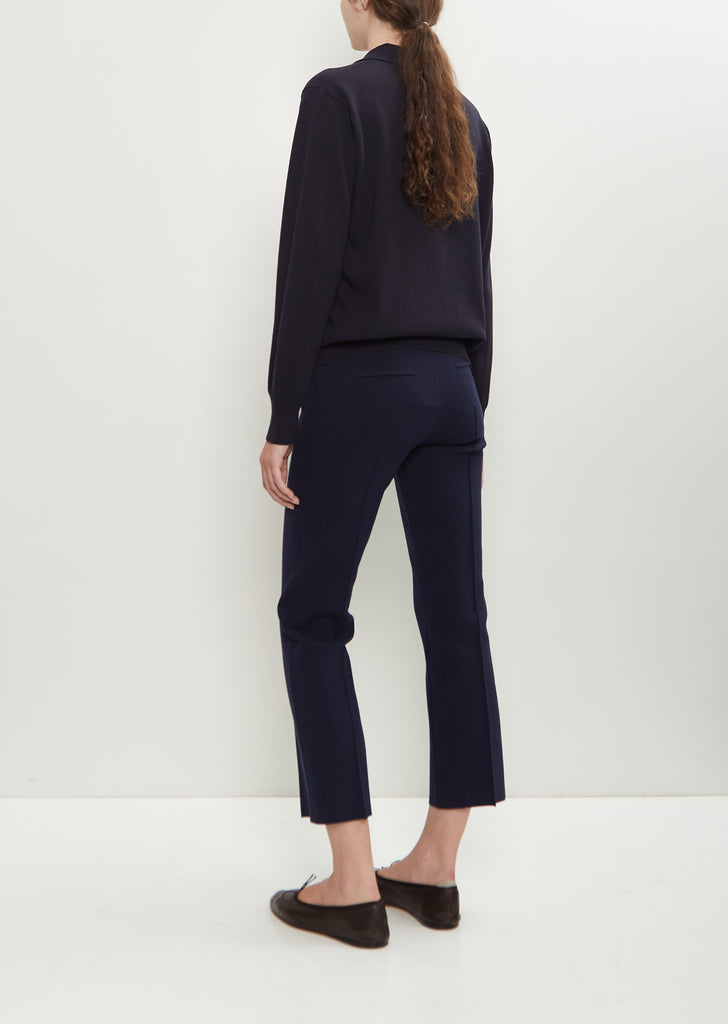 Stretch Cotton Geo Louis Pant — Navy