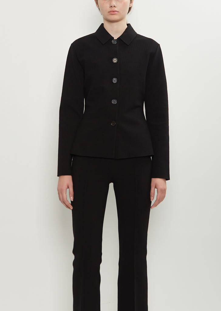 Stretch Cotton Geo Oliver Jacket