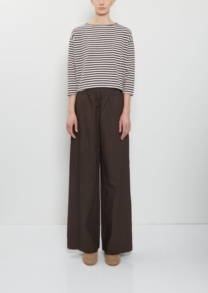 Diana Cotton Clara Pant — Maron