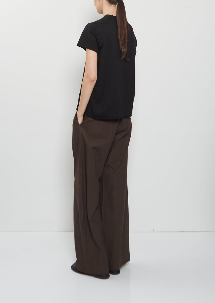 Rico Linen Lieto Tee — Black