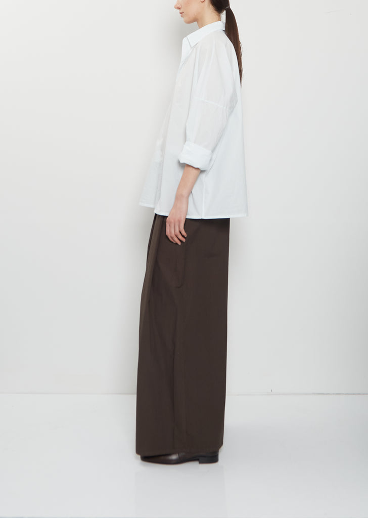 Dalla Cotton Clara Pant — Maron