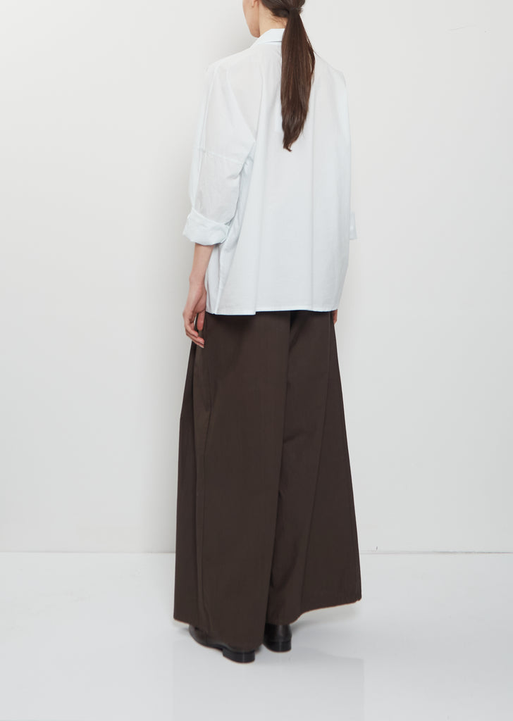 Dalla Cotton Clara Pant — Maron