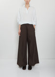 Dalla Cotton Clara Pant — Maron