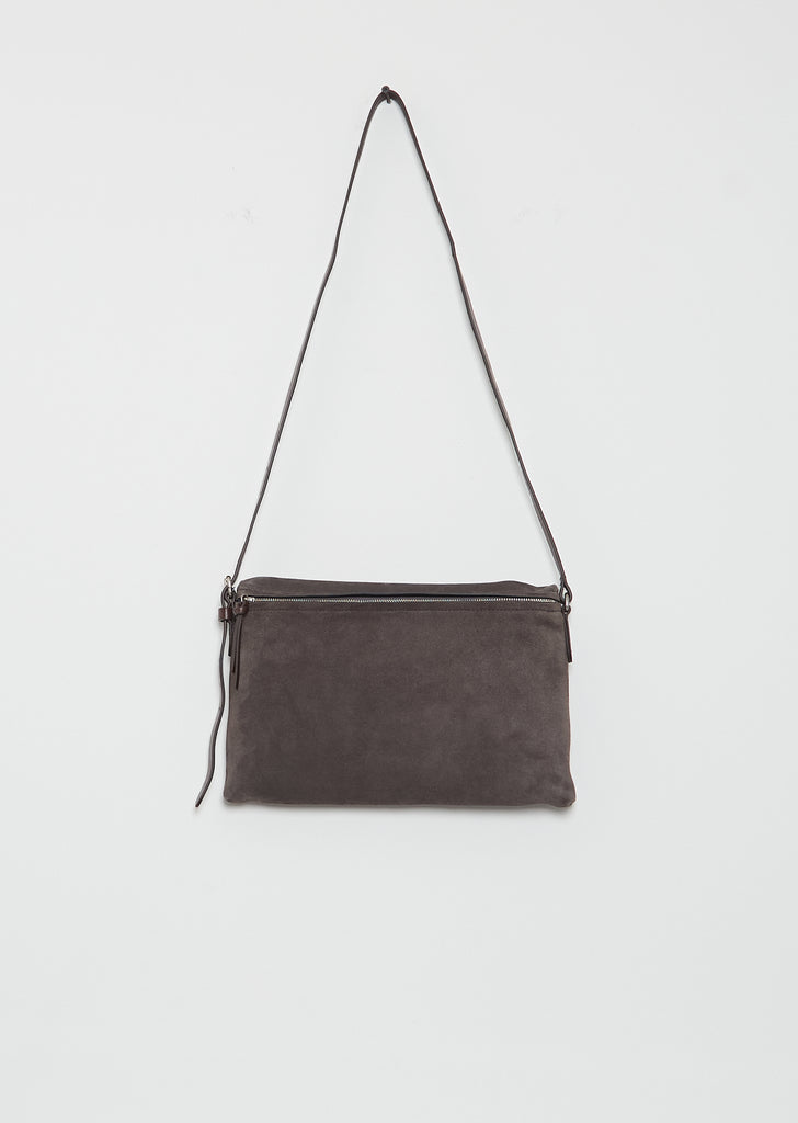 Art Suede Bag — Dark Grey