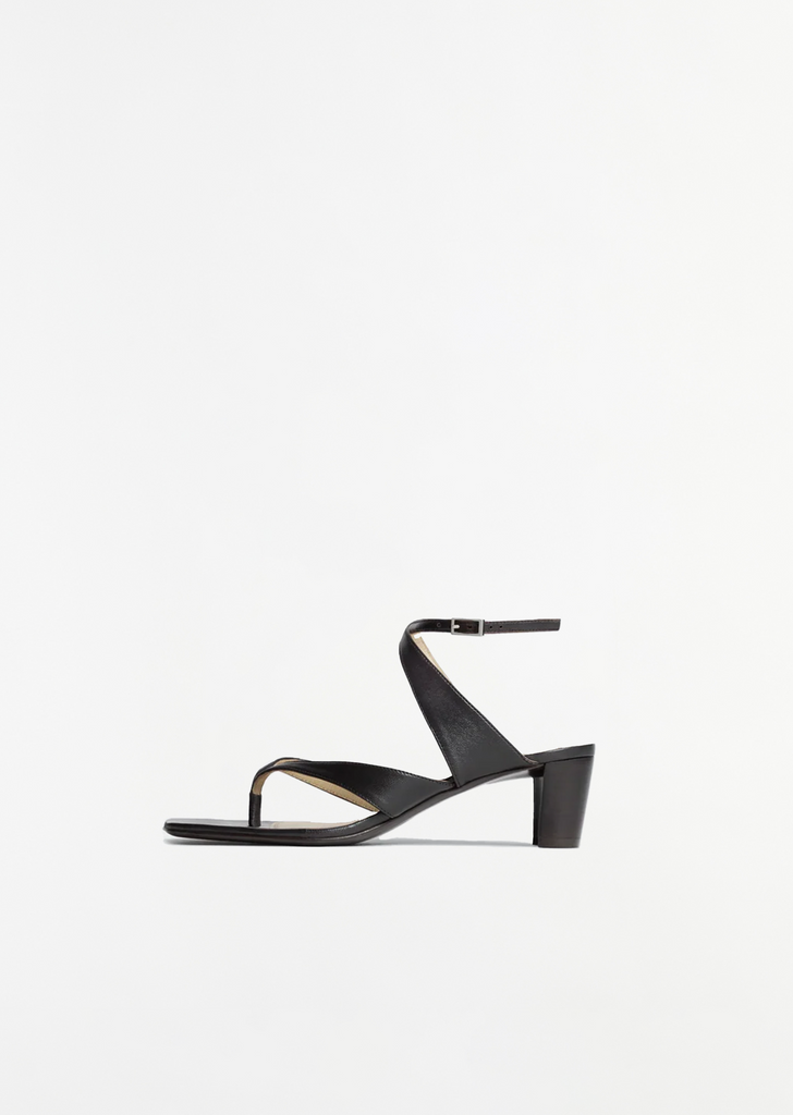 Heeled Leather Sandals