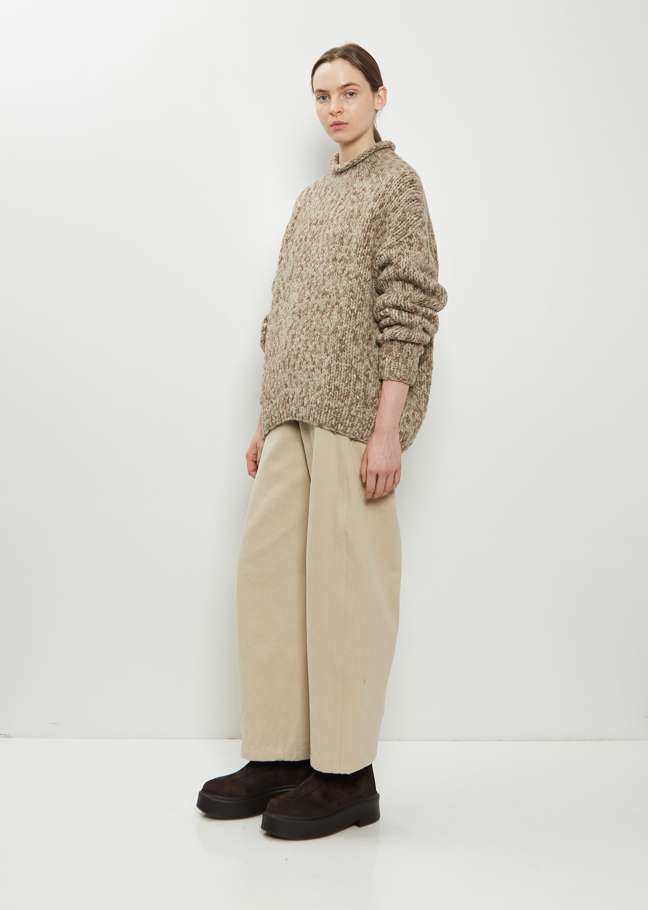 tobacco sweater Shop The ZQ Merino Relaxed V Neck (Tobacco) Regular Fit Mock Neck Regular Fit Cotton Tobacco Crewneck