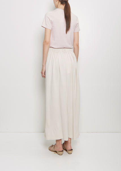 スカート Mary logo cotton skirt Beige Mary logo cotton skirt beige Sサイズ - メルカリ