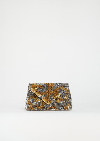 Embellished Envelope Clutch