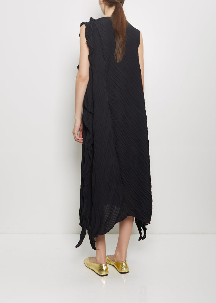 Wrinkled and Twisted Dress