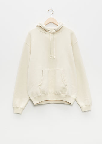 Smooth Soft Sweat P/O Parka — Ivory