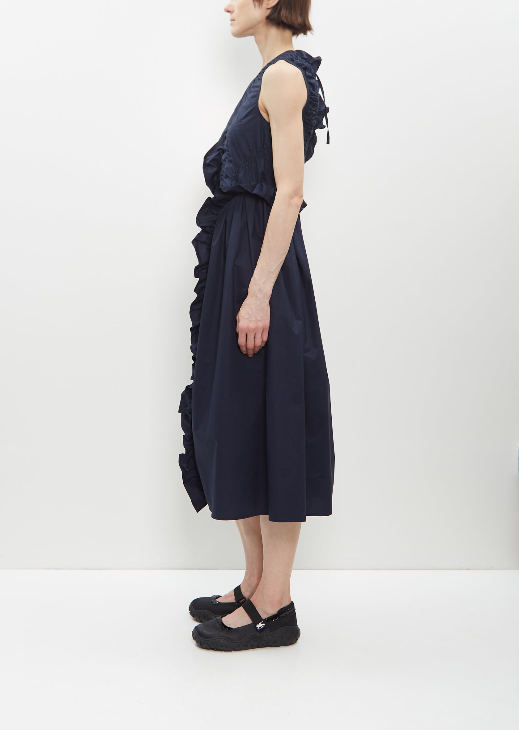 Ole Dress — Navy – La Garçonne