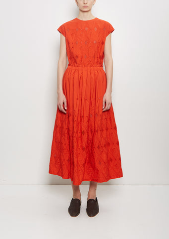 Garment Dyed Cotton Skirt