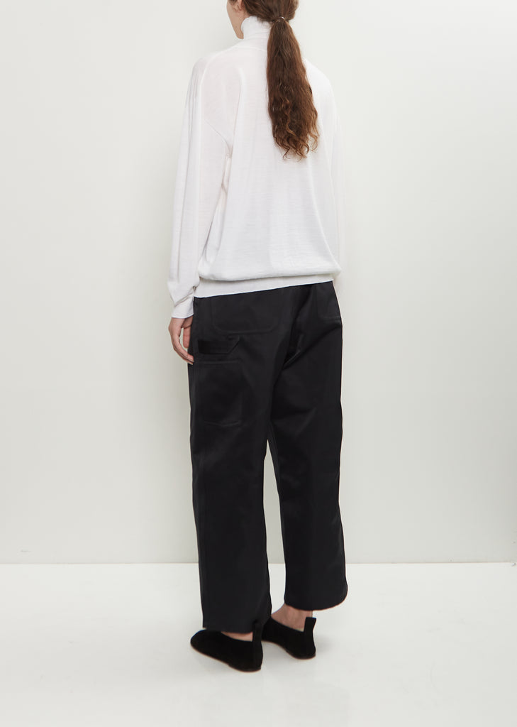 Maffei Wool Turtleneck Pullover — Off White