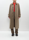 Super Fine Wool Mosser Soutien Collar Coat