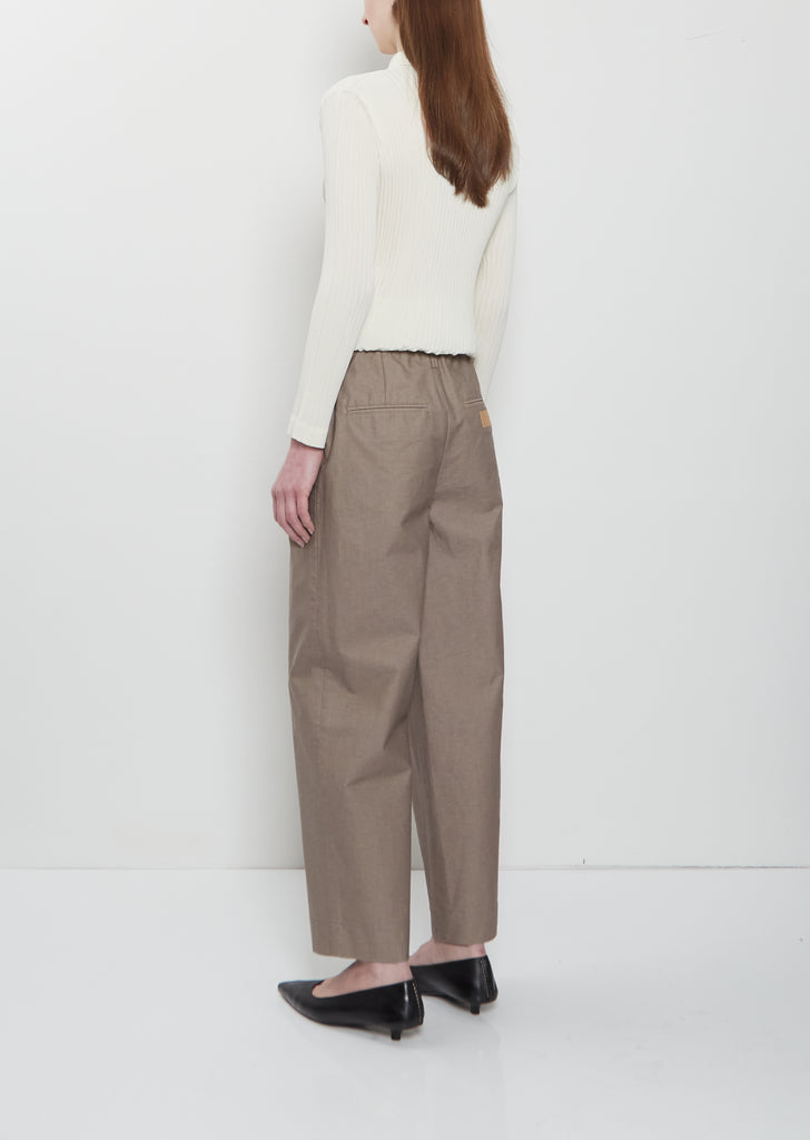 Pigment Dyed Wide Leg Pants