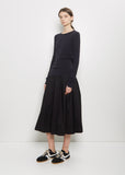 Cotton Cashmere n°392 Eel Top — Navy