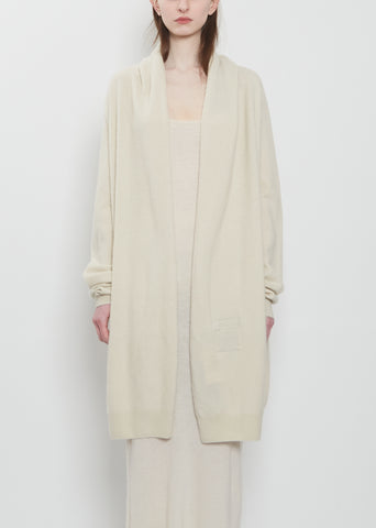 Straight Cashmere Cardigan