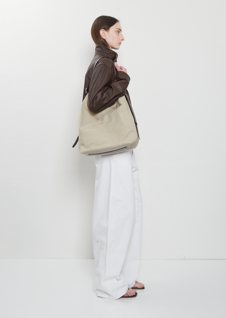 Hobo Quiver Clip Bag — Dark Linen