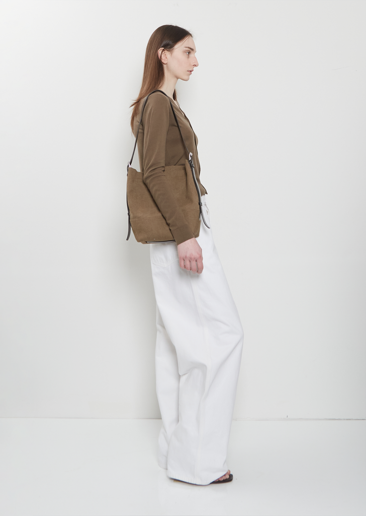 Belted Tote, Small — Sisal