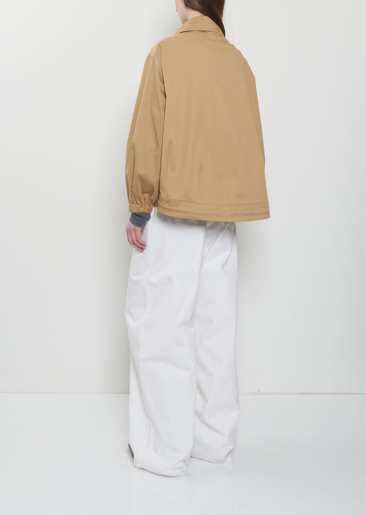 EV Quilted Pockets Reversible Cotton Jacket