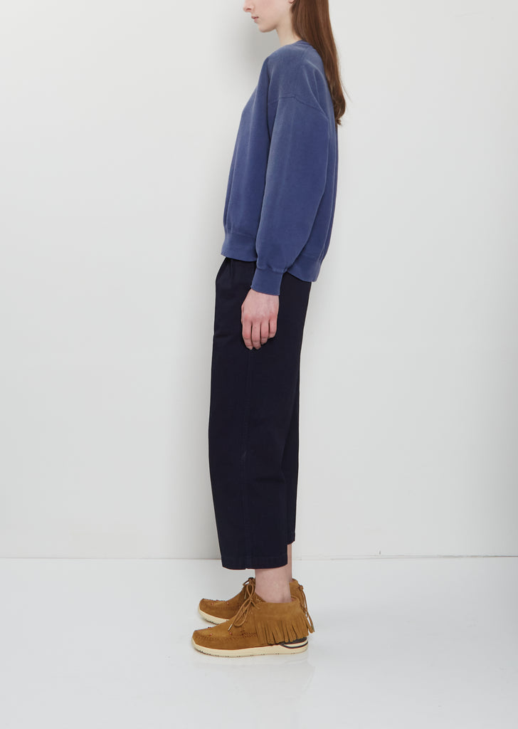 Amplus Cotton Sweatshirt — Navy