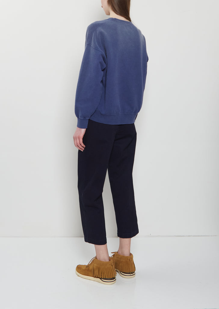 Amplus Cotton Sweatshirt — Navy