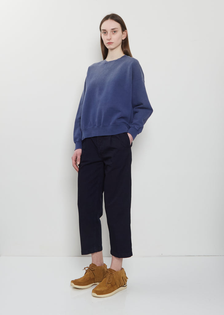 Amplus Cotton Sweatshirt — Navy