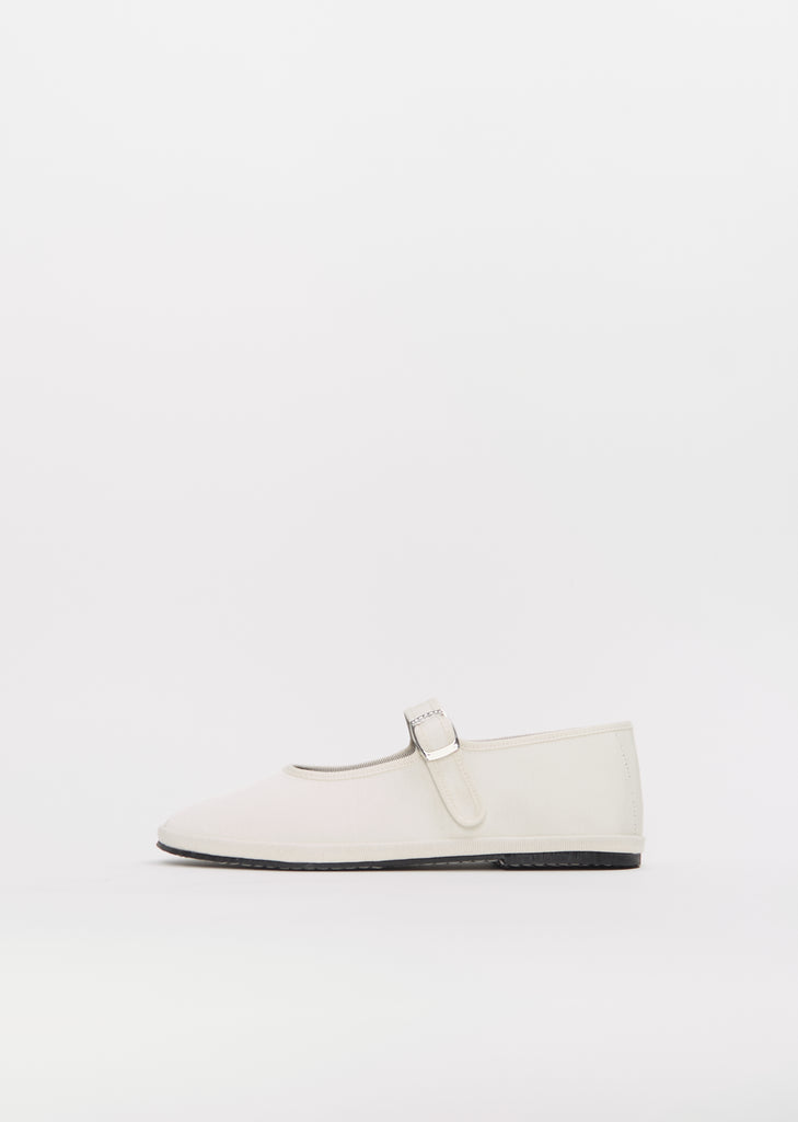 Mary Jane Pasj Moire Tailormade — Cream