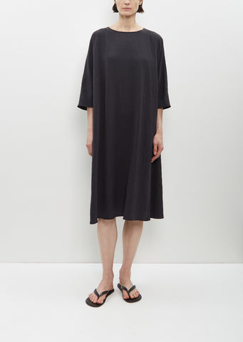 Technical Silk Dress