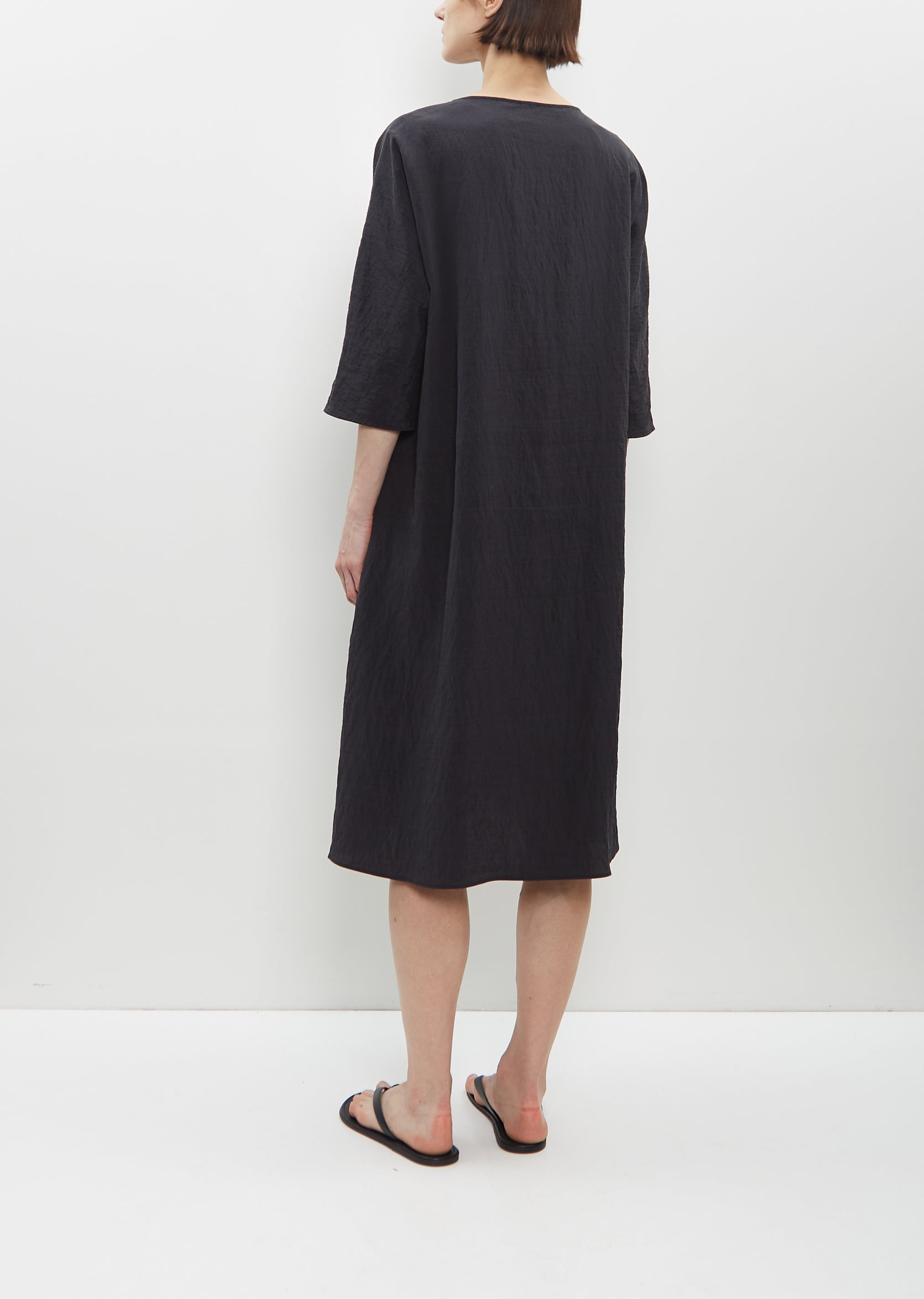 Technical Silk Dress – La Garçonne