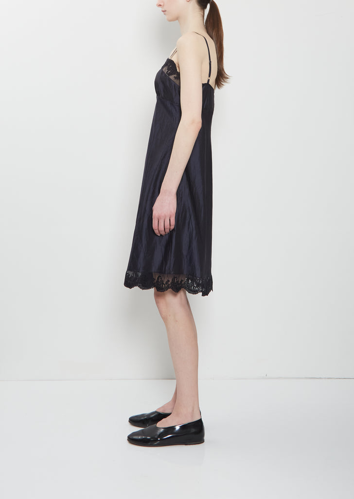 Iridescent Silk Habutai Susan Slip