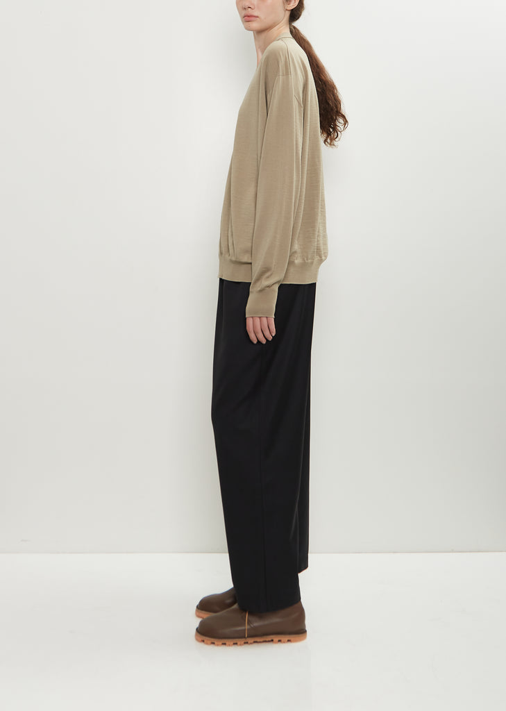 Mora Wool Cardigan — Cord
