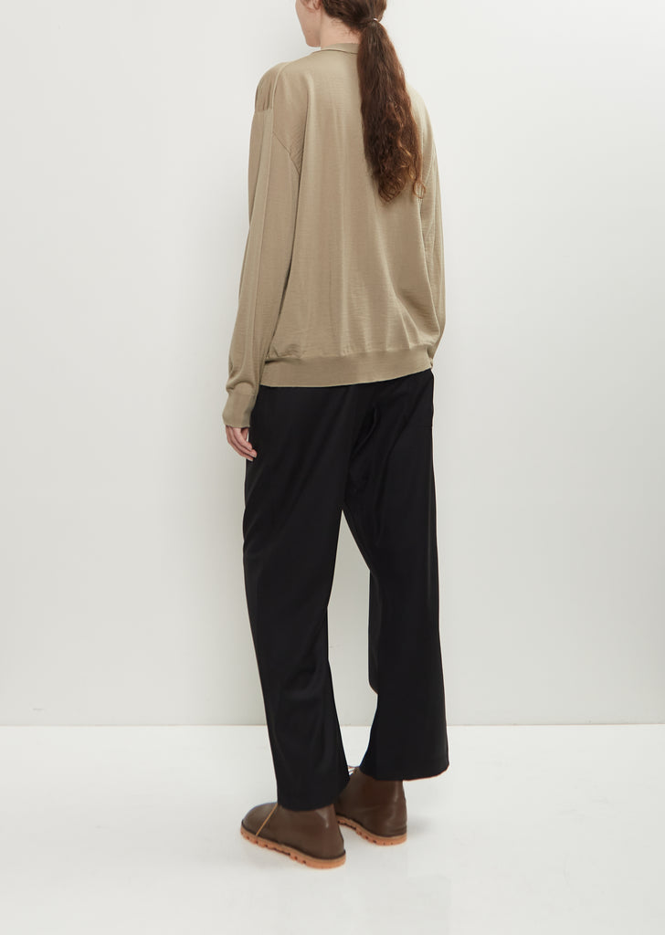 Mora Wool Cardigan — Cord