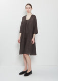 Khadi Silk Wrap Dress — Sumi