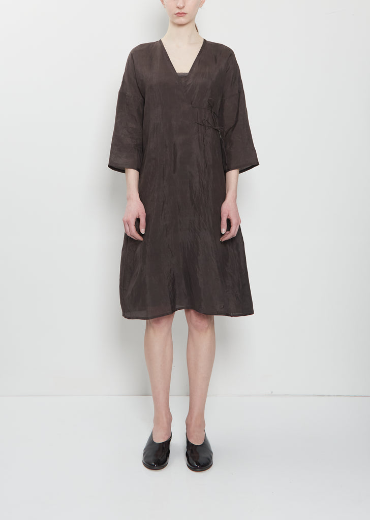 dosa silk dress Dosa Raw Silk Dress Selected by The Curatorial Dept