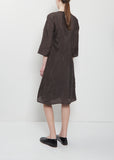 Khadi Silk Wrap Dress — Sumi