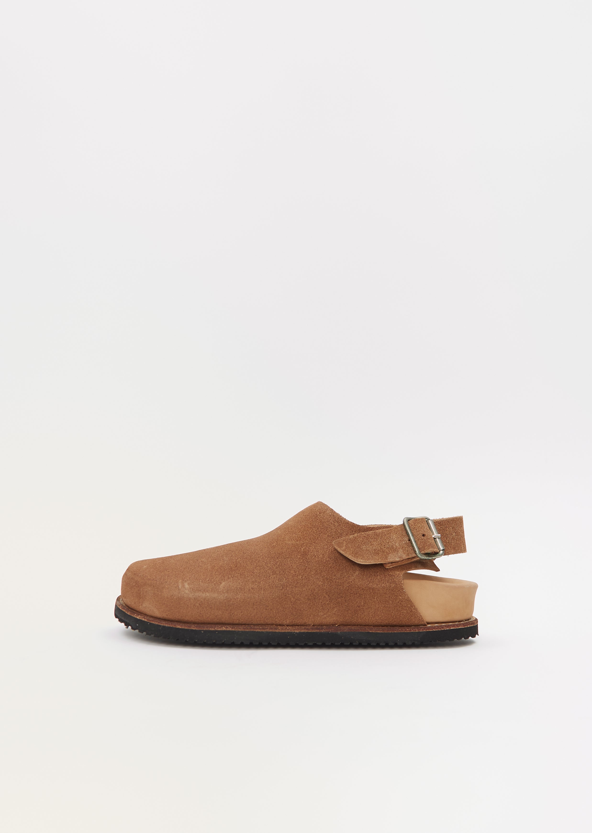 Leather Sling Back Sandal – La Garçonne
